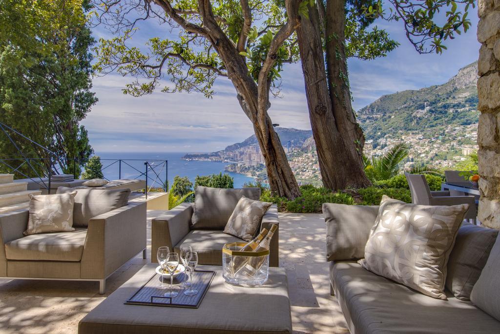 Luxurious Villa Overlooking Monaco Roquebrune-Cap-Martin Bagian luar foto