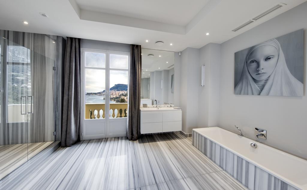 Luxurious Villa Overlooking Monaco Roquebrune-Cap-Martin Bagian luar foto