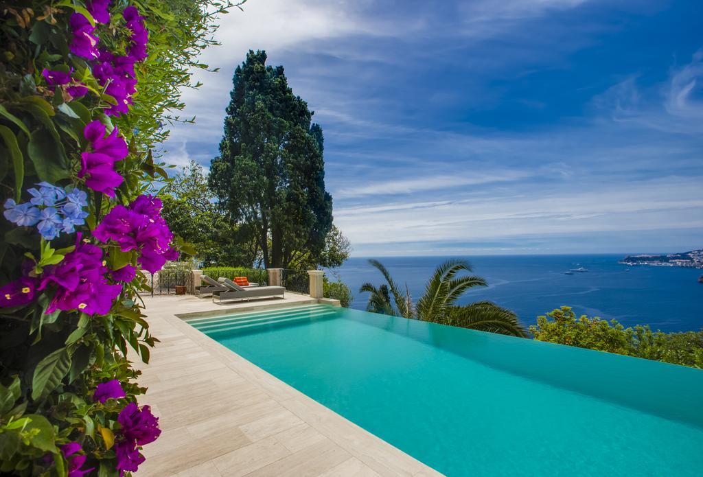 Luxurious Villa Overlooking Monaco Roquebrune-Cap-Martin Bagian luar foto