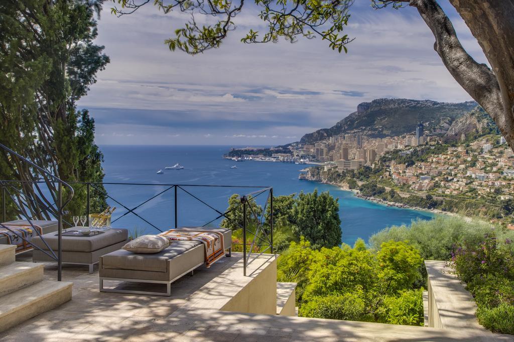 Luxurious Villa Overlooking Monaco Roquebrune-Cap-Martin Bagian luar foto